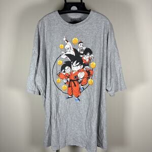 Dragon Ball Z Bird Studios Toei Animation Gray T-Shirt Men's Size 3XL (55/56)
